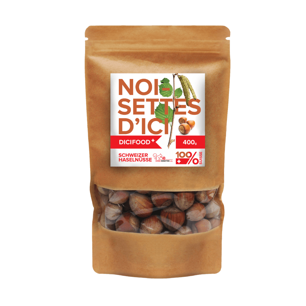 Noisettes Entières, Dicifood, 400 g