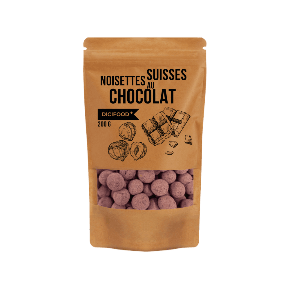 Noisettes Au Chocolat, Dicifood, 200 g