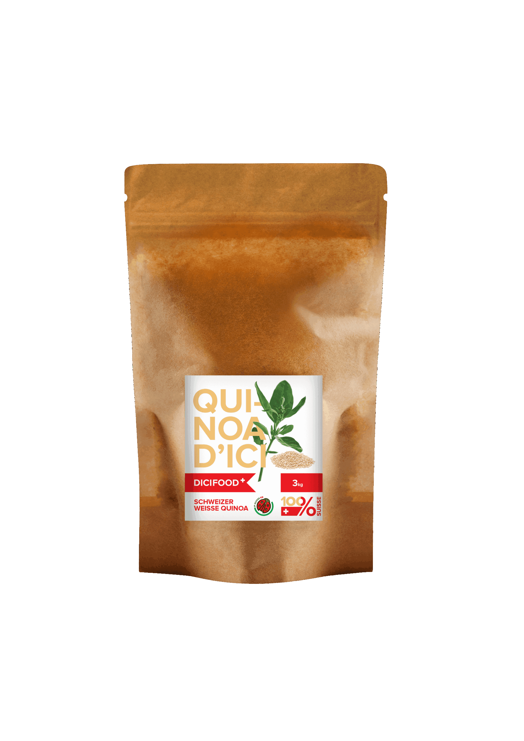 Weisser Quinoa IP-SUISSE, Dicifood, 3 kg