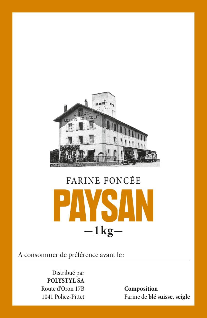 Farine Paysan Foncée — 1 kg