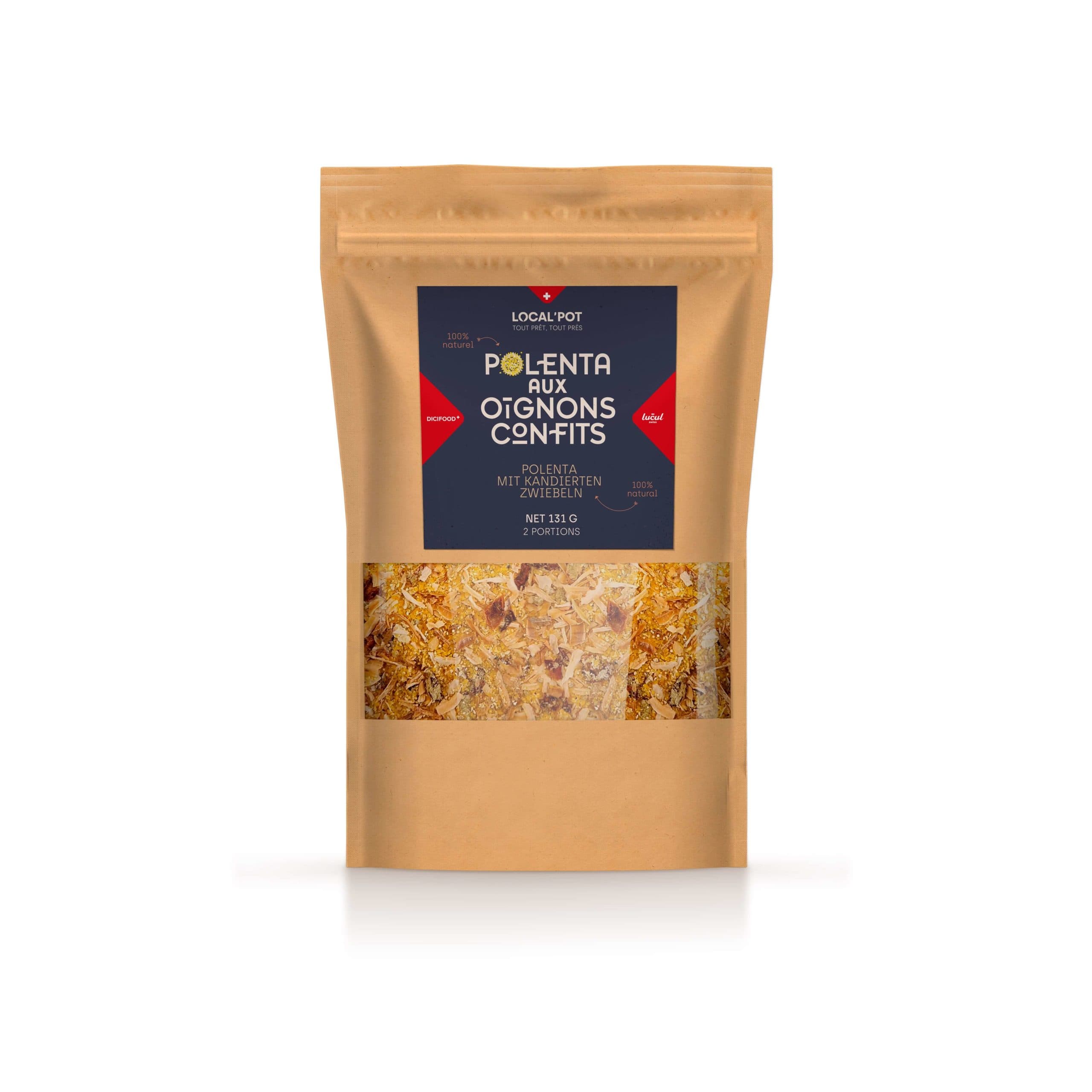 Polenta Aux Oignons Confits — 131 g